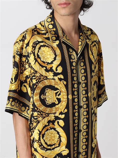 camisas versace para hombre.